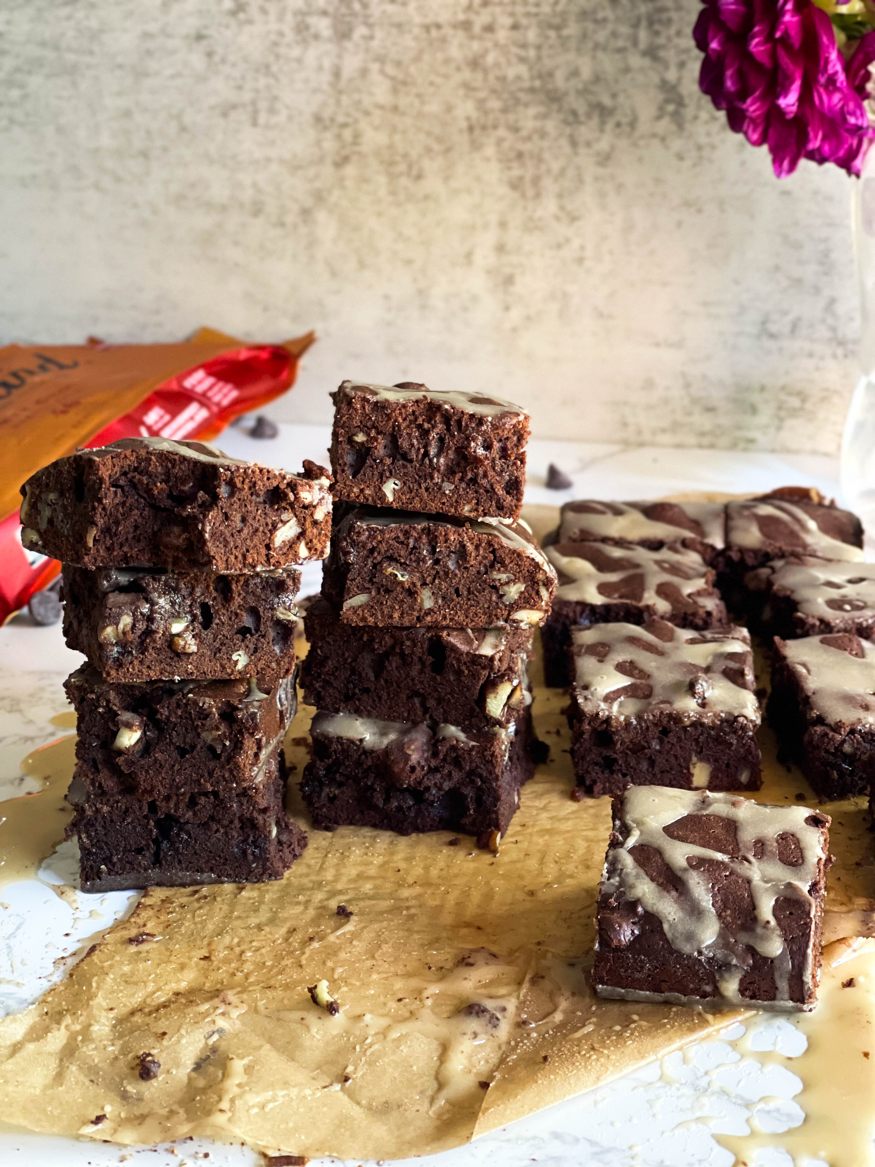 Mocha Pecan Brownies