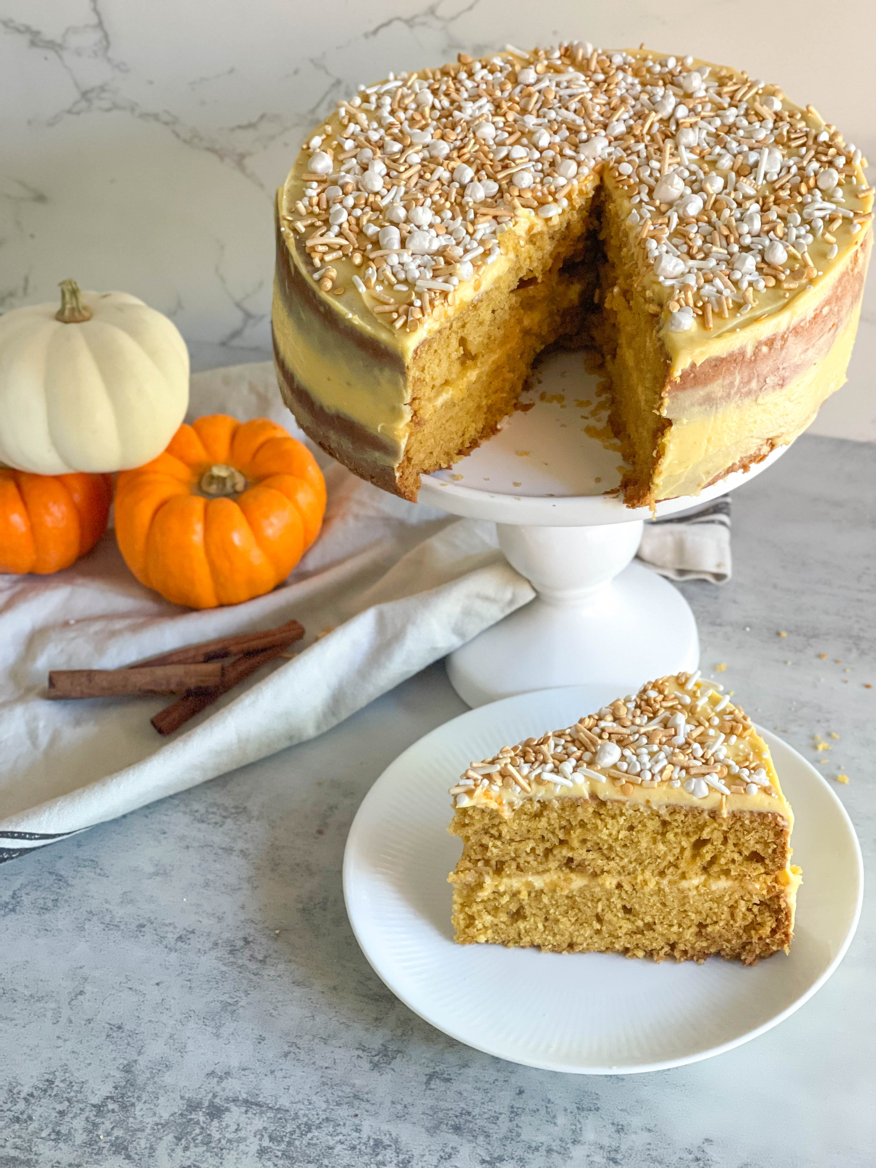 Pumpkin Honey Cake